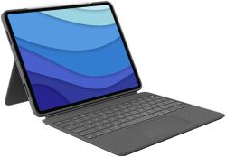 Logitech Husa cu tastatura Logitech Combo Touch pentru iPad Pro 12.9-" (5th generation), Layout US International (Gri) (920-010257)