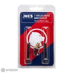 Joe's belső nélküli szelepkészlet, 2 db, fekete (szingó 48 mm)