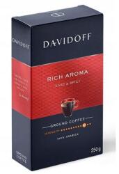 Davidoff Kávé, pörkölt, őrölt, 250 g, DAVIDOFF Rich Aroma (KHK1054) - iroda24