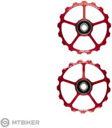 CeramicSpeed Túlméretes váltótárcsák, 17T, piros (Coated)