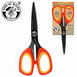 KIDS AT WORK Olló, top minőség, 13, 5 cm