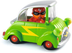 DJECO Zöld villám - Fém autó soförrel - Green Flash - DJ05471