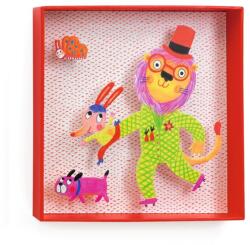 Djeco Oroszlán - 3D falidekoráció - Lion - 21x21x4cm - Djeco