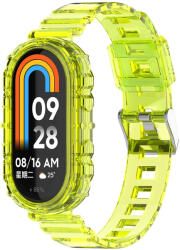 Techsuit - Karkötő (W017) - Xiaomi Mi Band 8 / 8 NFC - Sárga