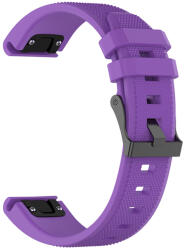 Techsuit - Gyorscsatlakozós szíj 26mm (W058) - Garmin Fenix 3/3 HR/5X/5X Plus/6X/6X Pro/7X/7X Pro Solar - Lila
