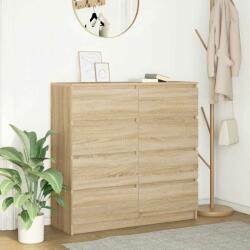 vidaXL sonoma tölgy színű szerelt fa tálalóasztal 100x35x99 cm (3328491) - pepita