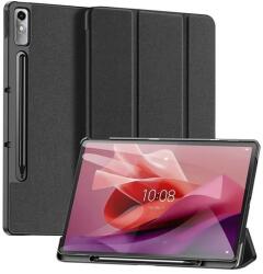 Dux Ducis GP-149358 Tok - Lenovo Tab P12 (TB370), Oldalra Nyíló, Textil, Fekete
