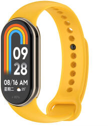 Techsuit - Óraszíj (W014) - Xiaomi Mi Band 8 / 8 NFC / 9 / 9 NFC - Sárga