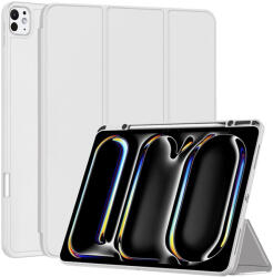 Techsuit - Flex Trifold (ceruzatartóval) - iPad Pro 13 (2024) - Szürke tok