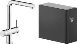 Nobili FRIZZA LV0K117/EFRIX multifunkciós csaptelep kihúzható fejjel inox (LV0K117/EFRIX)