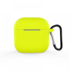 Cellect Airpods 4 szilikon tok, Neonsárga, 2.5 mm - fortunagsm