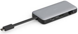 ASSMANN Docking Station Digitus USB-C->HDMI, USB3.2, RJ45, SD, MicroSD, PD silber (DA-70916)