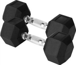 Zoco Body Fit 2db súlyzó készlet (2x37, 5 kg), Zoco Body Fit YL002, összsúly 75 kg, fekete (ZCB-YL002-75)