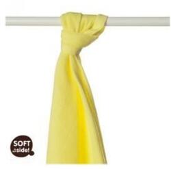  KIKKO Törölköző/pelenka bambusz Colours 90x100 (1 db) - citrom (BMB090002)