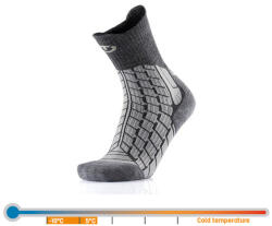 Thermic Чорапи за туризъм Therm-ic, сиво/бледо сиво (T25-5500-001_32)