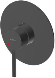 Oltens Rann zuhanycsaptelep süllyesztett fekete matt 33107300 (33107300)