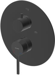 Oltens Rann kád és zuhany csaptelep süllyesztett fekete matt 34111300 (34111300)