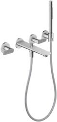 Hansgrohe Citterio C - Falsík alatti kádcsaptelep, 4 nyílásos beépítés, tartozékokkal, króm 49481000 (49481000)