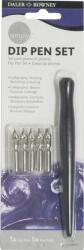 Daler Rowney Simply Kalligráfia készlet Black 5 db (844300950)