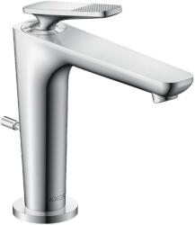 Hansgrohe Citterio C - Mosdócsaptelep leeresztővel, EcoSmart, CoolStart, króm 49031000 (49031000)