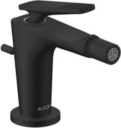 Hansgrohe Citterio C - Bidé csaptelep leeresztővel, matt fekete 49211670 (49211670)