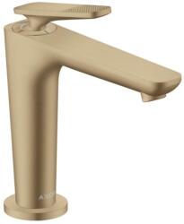 Hansgrohe Citterio C - Mosdócsaptelep leeresztővel, EcoSmart, CoolStart, csiszolt bronz 49041140 (49041140)