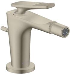 Hansgrohe Citterio C - Bidé csaptelep leeresztővel, csiszolt nikkel 49211820 (49211820)