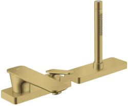 Hansgrohe Citterio C - Kád széli csaptelep 3 nyílásos beépítés, polírozott arany megjelenés 49430990 (49430990)