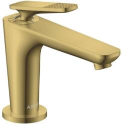 Hansgrohe Citterio C - Mosdócsaptelep leeresztővel, EcoSmart, CoolStart, polírozott arany 49021990 (49021990)