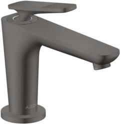 Hansgrohe Citterio C - Mosdócsaptelep leeresztővel, EcoSmart, CoolStart, csiszolt fekete króm 49021340 (49021340)