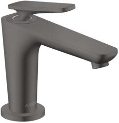 Hansgrohe Citterio C - Mosdócsaptelep leeresztővel, EcoSmart, CoolStart, csiszolt fekete króm 49020340 (49020340)
