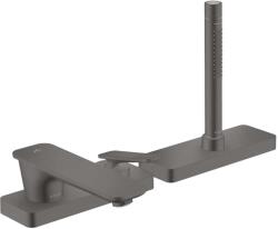 Hansgrohe Citterio C - Kád széli csaptelep 3 nyílásos beépítés, csiszolt fekete króm 49431340 (49431340)