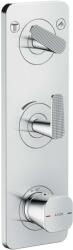Hansgrohe Citterio C - Termosztatikus csaptelep falsík alatti beépítéshez, 2 készülékhez, króm 49701000 (49701000)