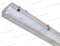 REX Light por- és páramentes lámpatest LED csövekhez 1x120cm T8 üres IP65EN