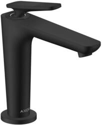 Hansgrohe Citterio C - Mosdócsaptelep leeresztővel, EcoSmart, CoolStart, matt fekete 49041670 (49041670)