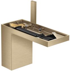 Hansgrohe MyEdition - Mosdó csaptelep Push-Open leeresztővel, EcoSmart, csiszolt bronz/lemez nélkül 47032140 (47032140)