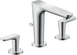 Hansgrohe Citterio C - Mosdócsaptelep leeresztővel, 3 nyílásos beépítés, EcoSmart, króm 49060000 (49060000)