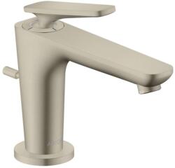 Hansgrohe Citterio C - Mosdócsaptelep leeresztővel, EcoSmart, CoolStart, csiszolt nikkel 49010820 (49010820)