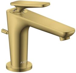 Hansgrohe Citterio C - Mosdócsaptelep leeresztővel, EcoSmart, CoolStart, polírozott arany 49010990 (49010990)