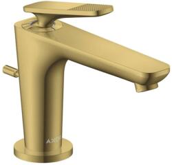 Hansgrohe Citterio C - Mosdócsaptelep leeresztővel, EcoSmart, CoolStart, polírozott arany 49011990 (49011990)