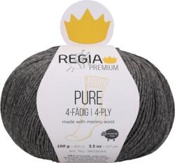 Regia Premium Pure 00091 Mid Grey Mel. Kötőfonal (9801644-00091)