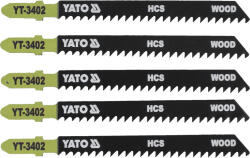 YATO Dekopírfűrészlap T8TPI 100/75 mm HCS (5 db) (YT-3402)