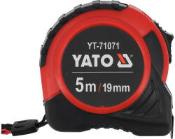 TOYA Mérőszalag 5 m x 19 mm (YT-71071) - vasasszerszam