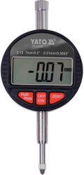 TOYA Digitális indikátor óra 0-12, 7/ 0, 01 mm mágneses (YT-72453)