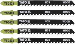 YATO Dekopírfűrészlap T6TPI 100/75 mm HCS (5 db) (YT-3403)