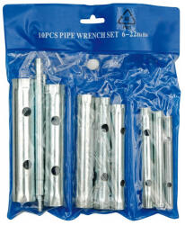  Csőkulcs készlet 10 részes 6-22 mm (52900)