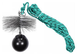 VOREL Kéménytisztító kefe golyóval 175 mm (73033)