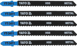 YATO Dekopírfűrészlap T8TPI 100/75 mm HSS (5 db) (YT-3411)