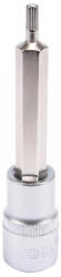 TOYA Hosszú bit dugókulcs Spline 1/2" M5 CrV (YT-04350) - szerszamplaza