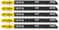 YATO Dekopírfűrészlap T10TPI 100/2, 5 mm HCS (5 db) (YT-3404)